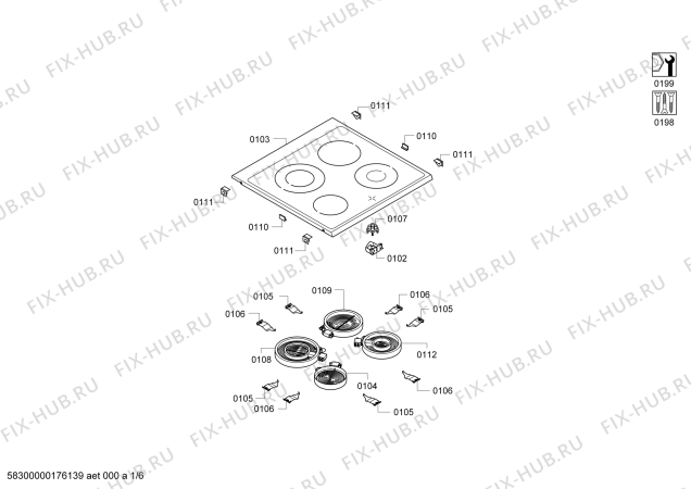 Схема №4 HC854540G с изображением Фронтальное стекло для плиты (духовки) Siemens 00685499