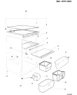 Схема №2 RG1145TI (F013399) с изображением Дверца для холодильной камеры Indesit C00051250