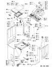 Схема №2 AWA 8095 с изображением Обшивка для стиральной машины Whirlpool 481245210742