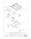 Схема №3 BEKO CM 63220 (7738588315) с изображением Трубка подачи газа для плиты (духовки) Beko 210110502