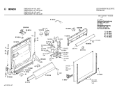 Схема №4 SMS2422 с изображением Панель для посудомойки Bosch 00285410