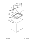 Схема №4 3SWTW5205SQ с изображением Декоративная панель для стиралки Whirlpool 480110100247