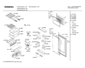 Схема №1 KS42V22NE с изображением Дверь для холодильника Siemens 00239036