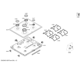 Схема №2 3EFG364B с изображением Варочная панель для духового шкафа Bosch 00683245