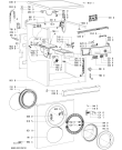 Схема №1 FL 1080 с изображением Ручка (крючок) люка для стиралки Whirlpool 480111102998