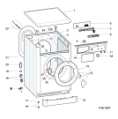 Схема №2 EWSD61051WEU (F089367) с изображением Пластинка для стиральной машины Indesit C00381559
