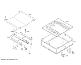 Схема №8 PG486GEBLP с изображением Панель управления для плиты (духовки) Bosch 00473036