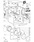 Схема №1 AQUASENSE 1600 с изображением Обшивка для стиралки Whirlpool 481245214879