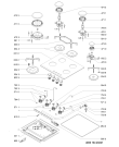 Схема №1 BDC90BBBNA с изображением Отделка для плиты (духовки) Whirlpool 480121104713