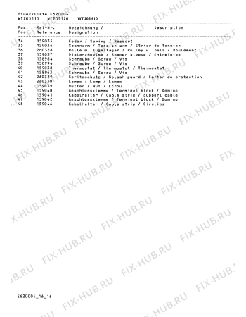 Схема №10 WT205120 с изображением Контакт для сушильной машины Bosch 00159023
