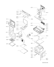 Схема №1 AKP639/IX с изображением Клавиша для духового шкафа Whirlpool 481241278822