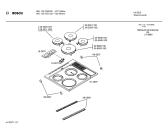 Схема №3 HSL102GSC с изображением Панель управления для духового шкафа Bosch 00233173