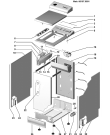 Схема №3 WT83TIT (F023787) с изображением Декоративная панель для стиралки Indesit C00075961