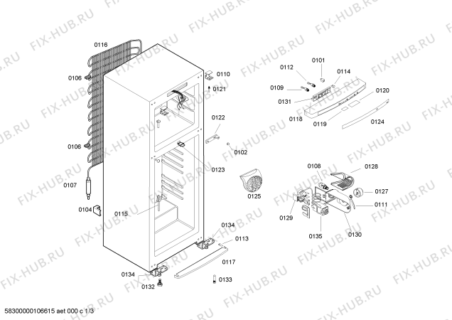 Схема №1 KSV445026N с изображением Выдвижной ящик для холодильной камеры Bosch 00441762