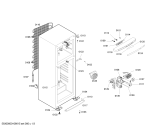 Схема №1 KSV365046K REFRIGERADOR KSV36 220V BRANCO с изображением Реле для холодильной камеры Bosch 00495726