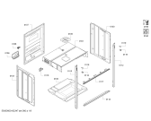 Схема №4 U15E52N5AU с изображением Внешняя дверь для электропечи Bosch 00688772