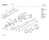 Схема №2 HE7300 с изображением Панель для плиты (духовки) Siemens 00116828