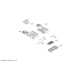 Схема №1 CA41053 IH6.1 - Standard с изображением Модуль управления для плиты (духовки) Bosch 00745653