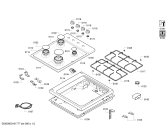 Схема №1 OC54CUN с изображением Рамка для духового шкафа Bosch 00709396
