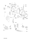 Схема №1 AWO/D 43430 с изображением Обшивка для стиралки Whirlpool 481245217906
