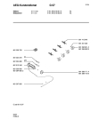 Схема №1 521C-B NL с изображением Клавиша для плиты (духовки) Aeg 8996613956029