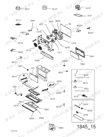 Схема №1 DNG 5360 IX-1 BK с изображением Наставление для вытяжки Whirlpool 488000533613