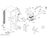 Схема №2 KDN40X63NE с изображением Дверь для холодильника Bosch 00247178