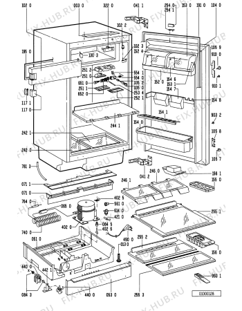 Схема №1 IVU 1357/2 LI IVU 1357/2 LI-CH с изображением Микрокомпрессор для холодильника Whirlpool 481236038536