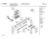 Схема №4 HEN100A с изображением Панель для духового шкафа Bosch 00284748