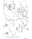 Схема №1 720 WT/CR с изображением Ручка (крючок) люка для стиралки Whirlpool 481249818716