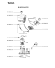 Схема №2 BL9031SG/701 с изображением Элемент корпуса для электроблендера Tefal MS-0A08323