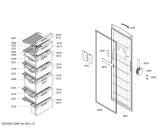 Схема №1 3GFL1451 с изображением Дверь для холодильника Bosch 00246756