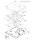 Схема №1 TI6514AN (F040782) с изображением Всякое для плиты (духовки) Indesit C00145047