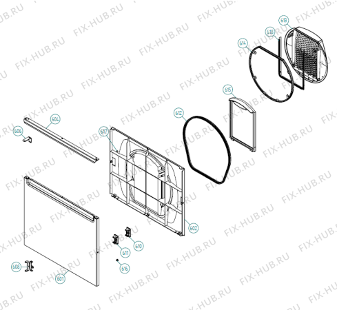 Схема №5 T722C SE   -White (337283, TD25.3) с изображением Декоративная панель для стиральной машины Gorenje 350263