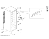 Схема №1 KSV33NI30Z с изображением Дверь для холодильника Bosch 00715792
