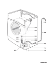Схема №6 MWU128EDWT с изображением Ремень для стиралки Whirlpool 480113100134