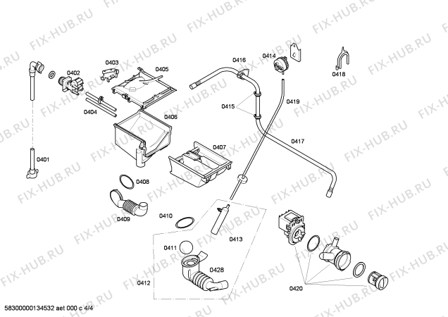 Схема №2 WM10E462TR с изображением Панель управления для стиралки Siemens 00671525