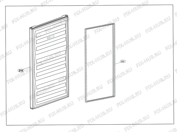 Взрыв-схема холодильника Beko FS166020 (7266948714) - End User Exploded Views, page 4