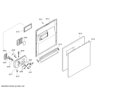 Схема №4 CG4A00U8SK с изображением Панель управления для посудомойки Bosch 00671518