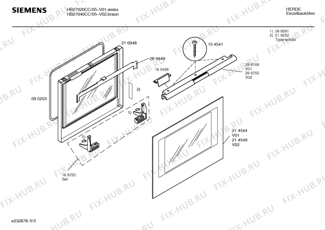 Схема №2 HB27020CC с изображением Инструкция по эксплуатации для духового шкафа Siemens 00522622