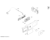Схема №3 WT34A201TH с изображением Панель управления для сушильной машины Siemens 11019905