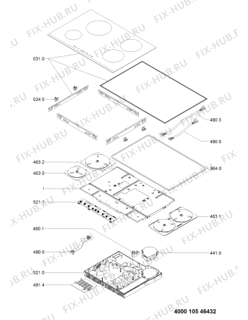 Схема №1 ETI1740IN2 (F091877) с изображением Руководство для духового шкафа Indesit C00364810