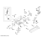 Схема №3 S41N52N1EU с изображением Передняя панель для посудомойки Bosch 00791267