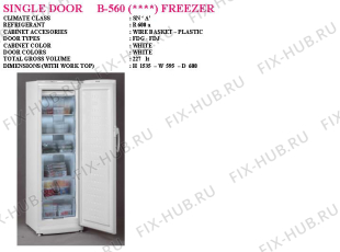 Холодильник Beko BEKO FDG 5600 HCA (6021487182) - Фото