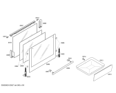 Схема №4 HG343200F с изображением Фронтальное стекло для духового шкафа Siemens 00244083