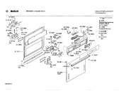 Схема №3 0730301612 SMI63024 с изображением Панель для электропосудомоечной машины Bosch 00118275