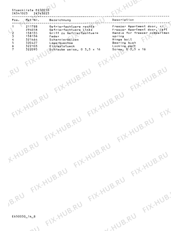 Схема №8 IK541023 с изображением Дверь морозильной камеры для холодильной камеры Bosch 00294058