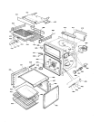 Схема №5 10592G (F031905) с изображением Модуль (плата управления) для плиты (духовки) Indesit C00240199
