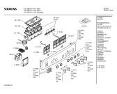 Схема №4 HE13824 с изображением Панель управления для электропечи Siemens 00358639