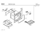 Схема №2 HBN2521EU с изображением Фронтальное стекло для духового шкафа Bosch 00431832